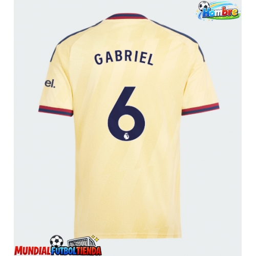 Camiseta Arsenal Gabriel Magalhaes #6 Tercera Equipación Replica 2026-27 mangas cortas